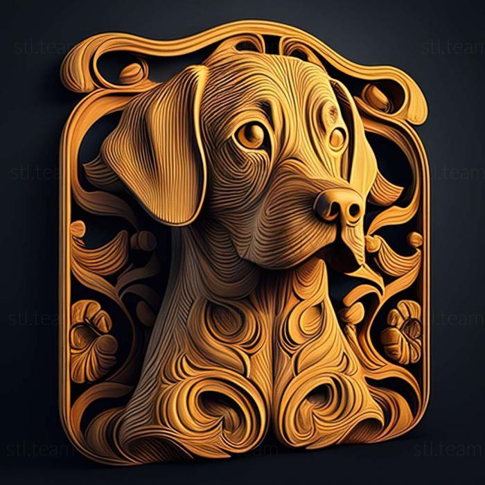3D модель Коко собака відома тварина (STL)